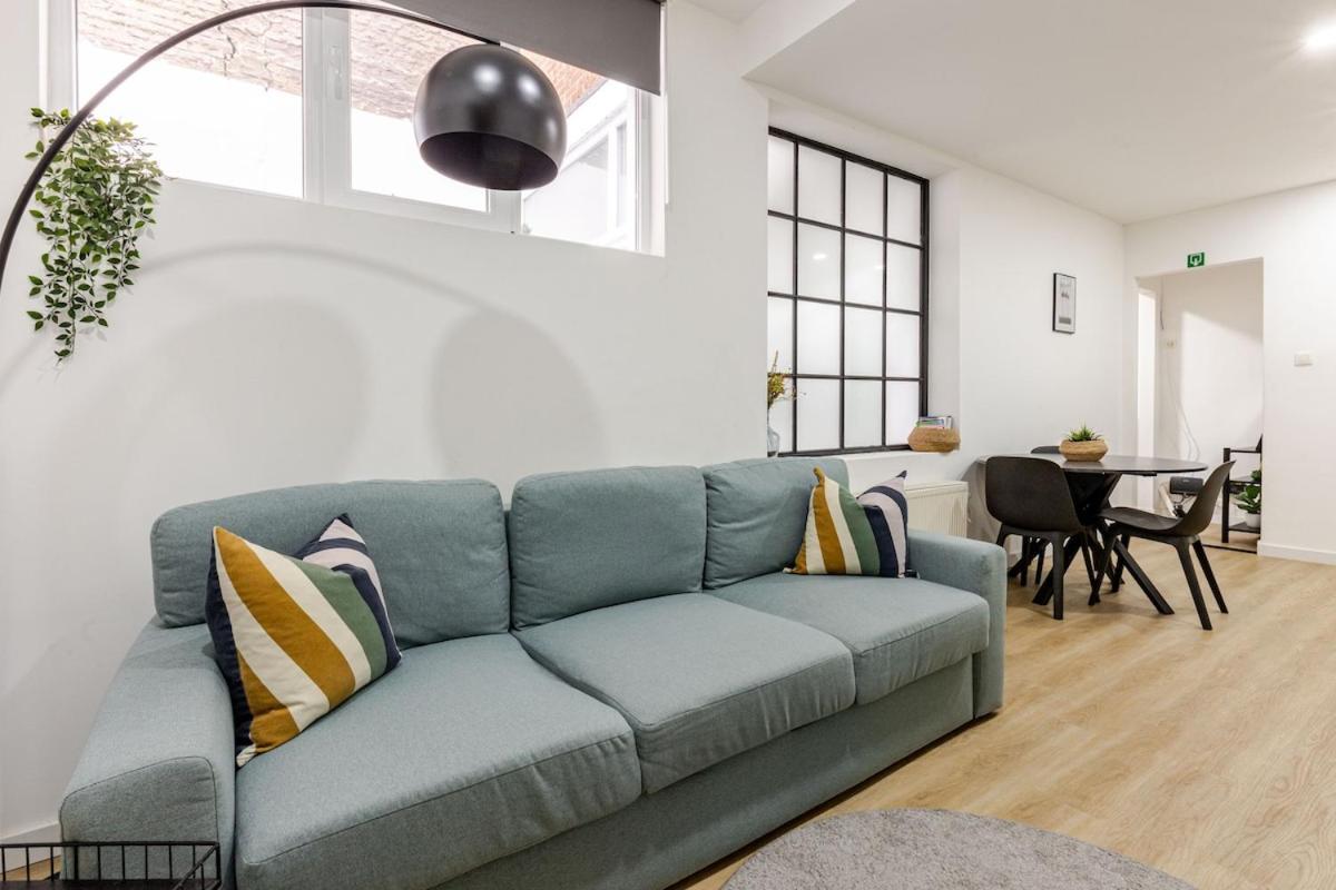 Cosy Appartement Met Tuin In Centrum Antwerpen Gratis Parking Free Parking! Eksteriør bilde