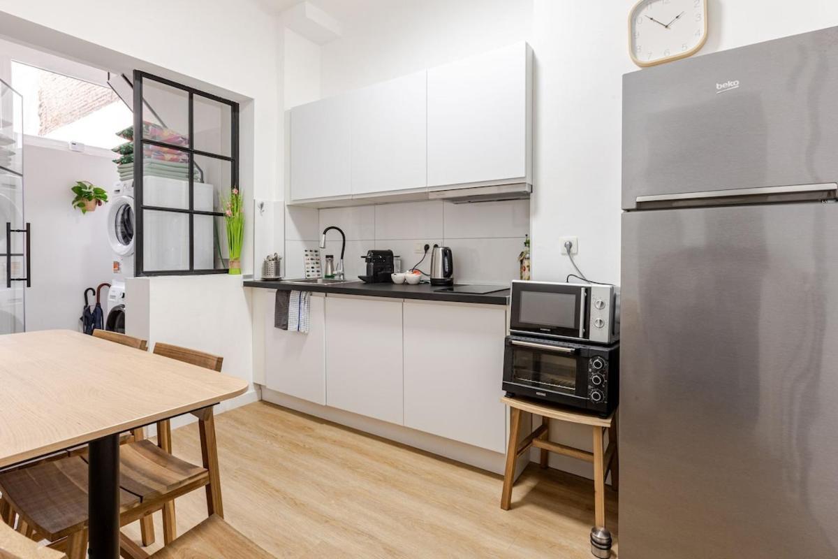 Cosy Appartement Met Tuin In Centrum Antwerpen Gratis Parking Free Parking! Eksteriør bilde