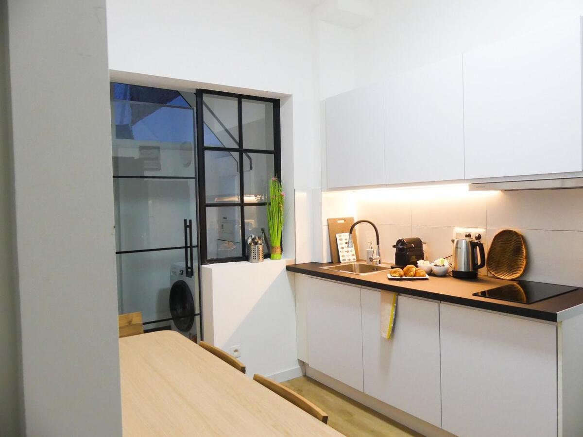 Cosy Appartement Met Tuin In Centrum Antwerpen Gratis Parking Free Parking! Eksteriør bilde