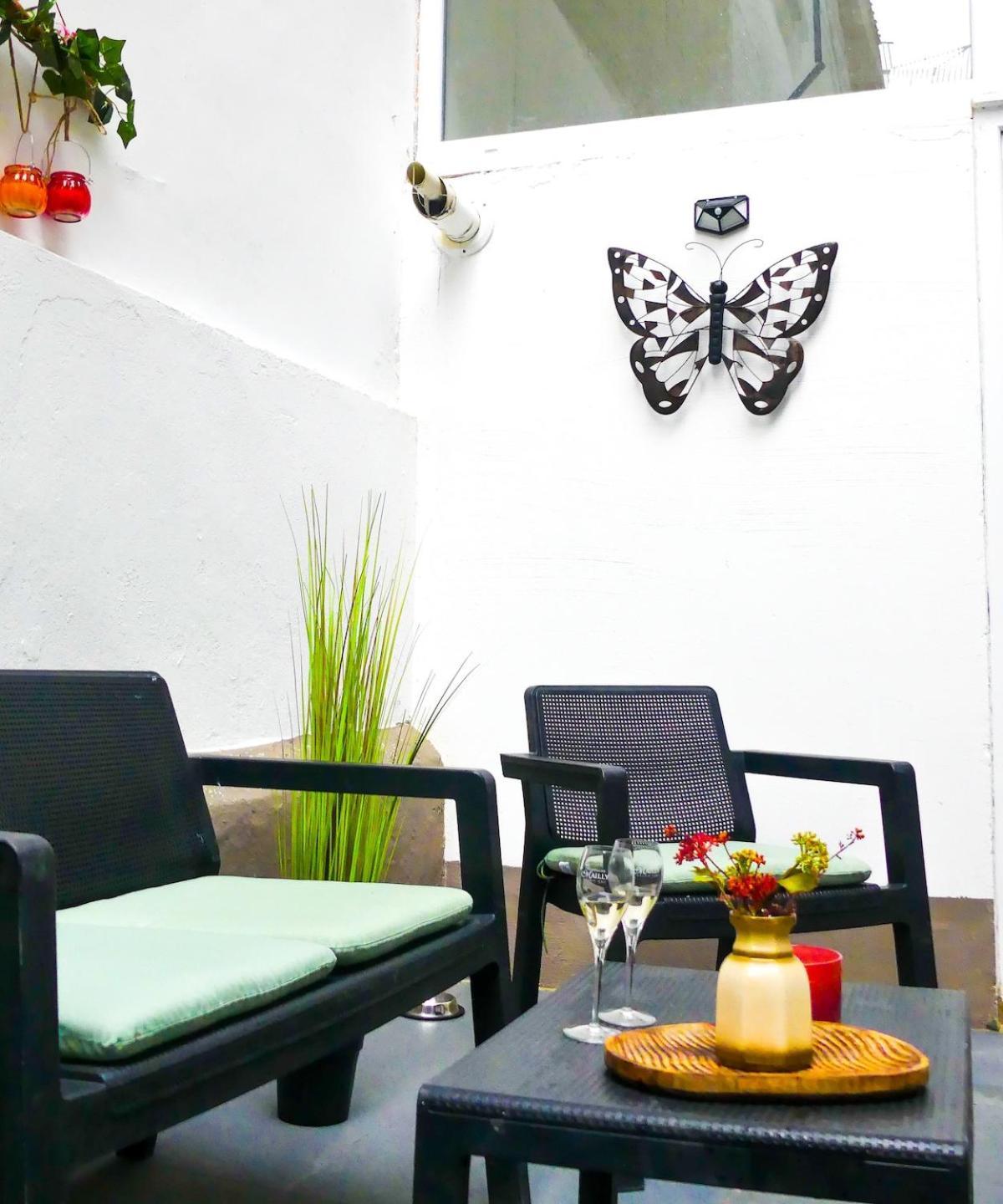 Cosy Appartement Met Tuin In Centrum Antwerpen Gratis Parking Free Parking! Eksteriør bilde